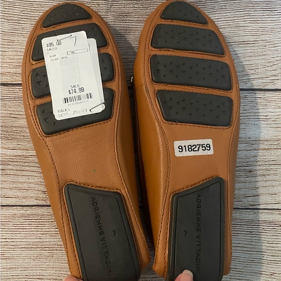 Adrienne Vittadini Tan Saige Driving  Loafers sz.7 New! - Picture 9 of 9